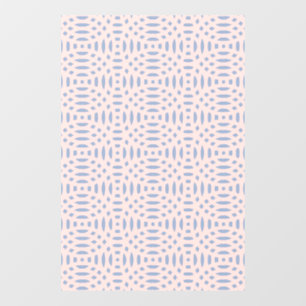 circular shapes seamless pattern window cling