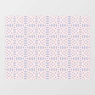 circular shapes seamless pattern window cling
