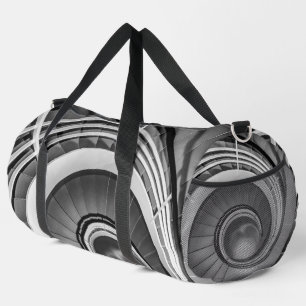 Circular Stairway BW Duffle Bag