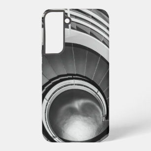 Circular Stairway BW Samsung Galaxy Case
