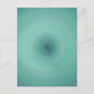 Circular Texture Background - Teal Postcard