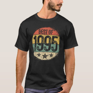Circular Vintage Best Of 1995 30 Year Old Gift T-Shirt