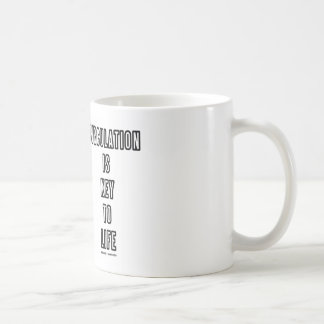 Circulation Is Key To Life (Circle Of Willis) Coffee Mug