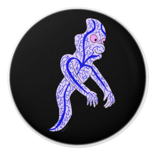 Circulatory ghost ceramic knob