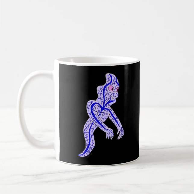 Circulatory ghost coffee mug (Left)