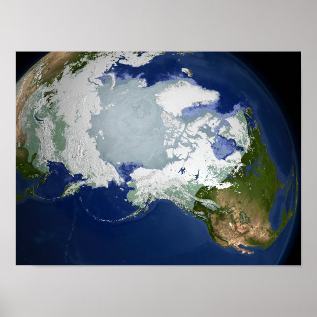 Circum-Arctic permafrost Poster (Front)