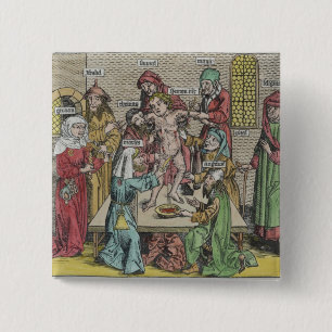 Circumcision 15 Cm Square Badge