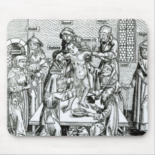 Circumcision, from 'Liber Chronicarum' Mouse Mat