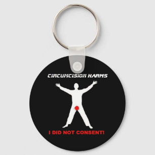 Circumcision Harms Keychain