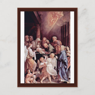 Circumcision Of The Child Jesus By Reni Guido Postcard