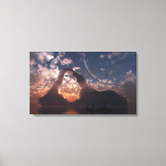 "Circumpolar" Wrapped Canvas