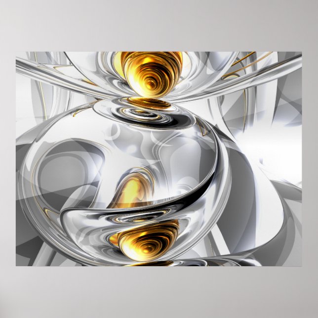 Circumvoluted Abstract Poster (Front)