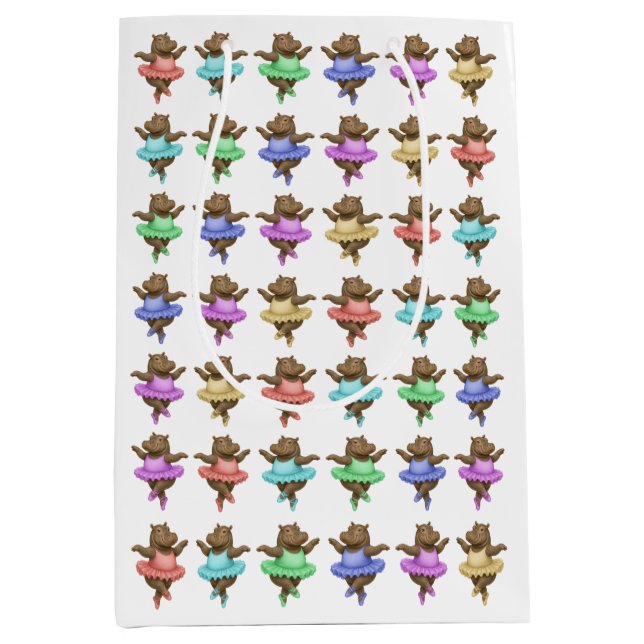 Circus acts medium gift bag (Front)