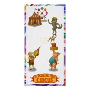 Circus acts poster