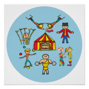 Circus Acts Poster
