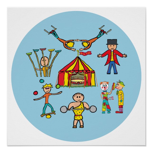 Circus Acts Poster (Front)