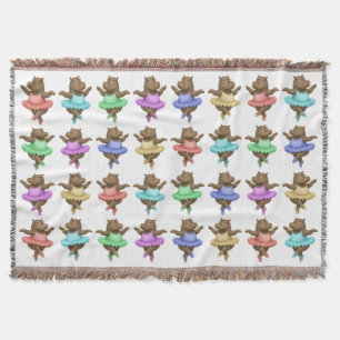 Circus acts throw blanket