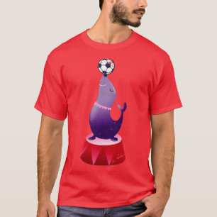 Circus Animal Cute Sea Lion T-Shirt