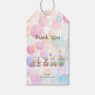 Circus Animals Gift Tag