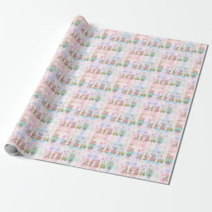 Circus Animals Wrapping Paper