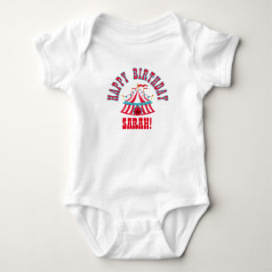 Circus Baby Shirt with Custom Name