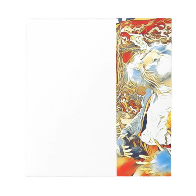 Circus Bunny Notepad (Front)