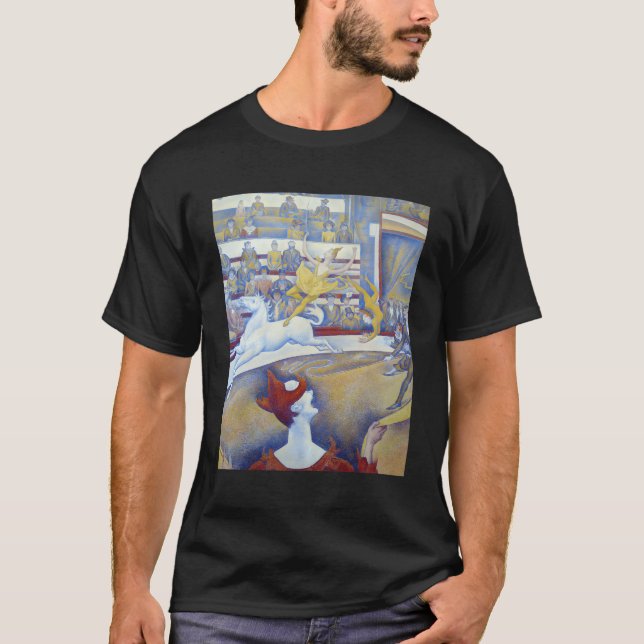 Circus By Georges Seurat T-Shirt (Front)