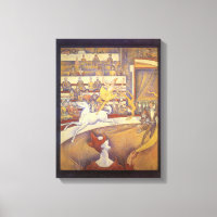 Circus by Georges Seurat, Vintage Pointillism Art