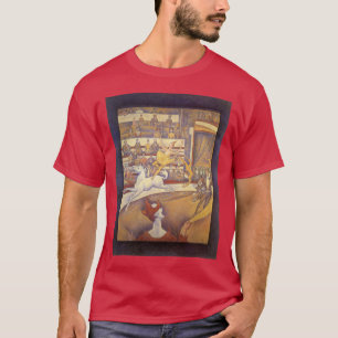 Circus by Georges Seurat, Vintage Pointillism Art T-Shirt
