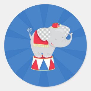 Circus Carnival Party Sticker