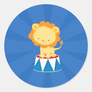 Circus Carnival Party Sticker