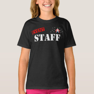 Circus Carnival Themed Birthday Party Event Staff T-Shirt