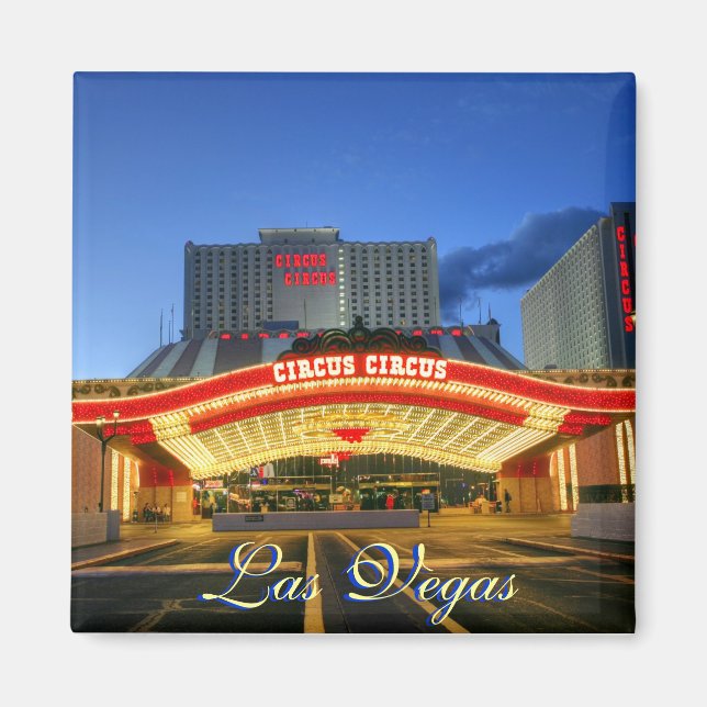 Circus Circus Vegas Resort Magnet (Front)