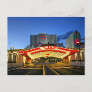 Circus Circus Vegas Resort Postcard