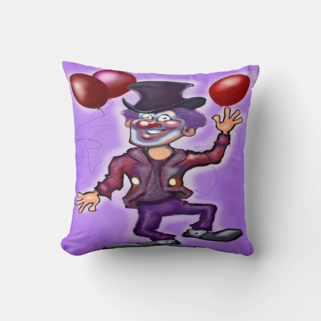 Circus Clown Cushion (Front)
