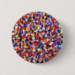 CIRCUS COLORS 6 CM ROUND BADGE