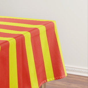 Circus Cute Colourful 1st Birthday Party Theme Tablecloth