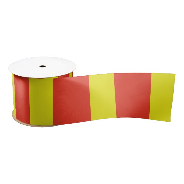 Circus Cute Kid's Birthday Party Vintage Satin Ribbon (Spool)