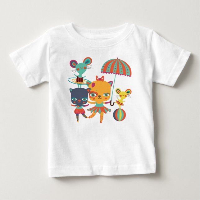 Circus Cuties Baby T-Shirt (Front)