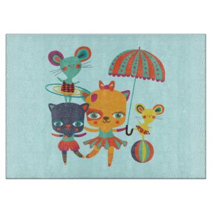 Circus Cuties Cutting Board
