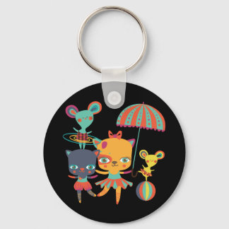 Circus Cuties Key Ring