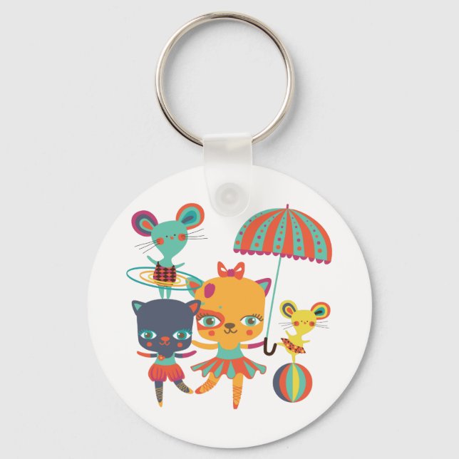 Circus Cuties Key Ring (Front)