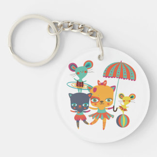 Circus Cuties Key Ring