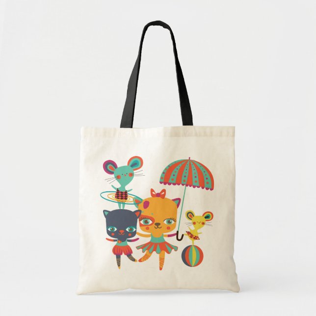 Circus Cuties Tote Bag (Front)