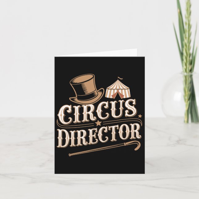 Circus Director 1  Card (Front)