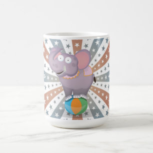 Circus Elephant Coffee Mug