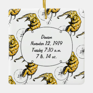 Circus Elephant Gifts Ceramic Ornament