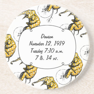 Circus Elephant Gifts Coaster