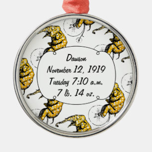 Circus Elephant Gifts Metal Tree Decoration