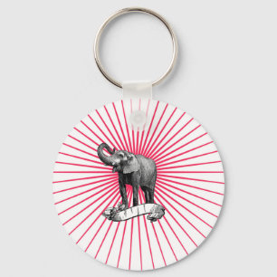 Circus Elephant keychain